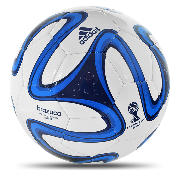 PIŁKA NOŻNA ADIDAS BRAZUCA GLIDER 5 biała /G73633 - Sklep