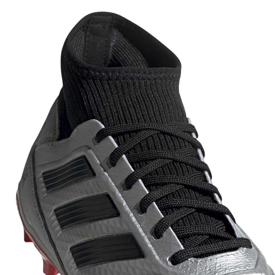 Buty pi karskie adidas Predator 19.3 FG srebrne F35595 Sklep pi karski NO10.pl