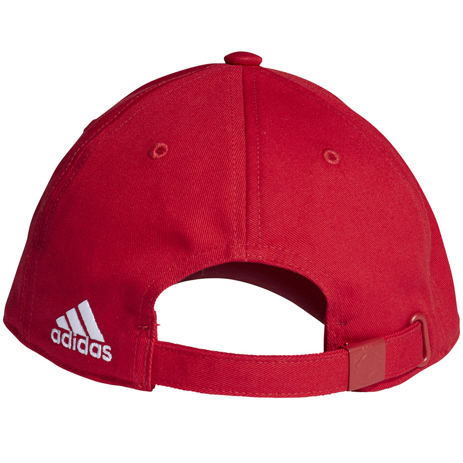 censuur vloot Ondraaglijk Czapka z daszkiem męska adidas Manchester United Baseball Cap OSFM czerwona  FS0150 - Sklep piłkarski NO10.pl