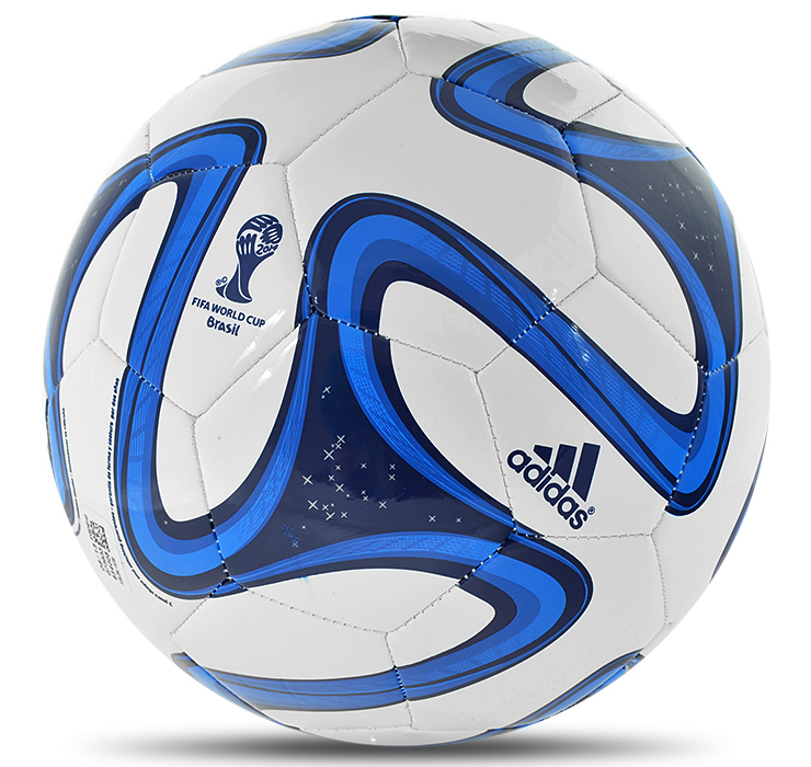 PIŁKA NOŻNA ADIDAS BRAZUCA GLIDER 5 biała /G73633 - Sklep